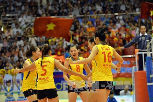 6 đội mạnh tham dự Giải Bóng chuyền nữ quốc tế 2015 ảnh 1